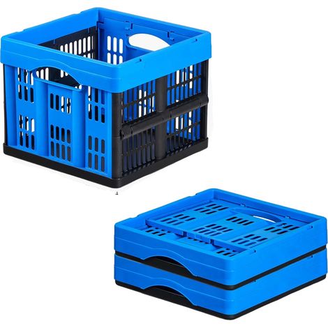 Cajas de almacenamiento plegables, 3 piezas (1/2)