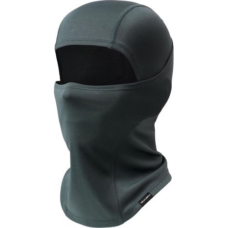 Masque intégral respirant protection UV pour moto, vélo, sports extérieurs gris foncé (1/5)