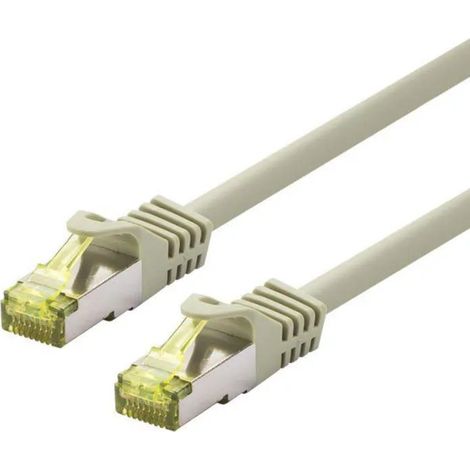Cavo patch professionale LOGON SFTP/AWG26/LSOH 2 m - CAT6A 500 MHz - Crema, TCR6ASS020I