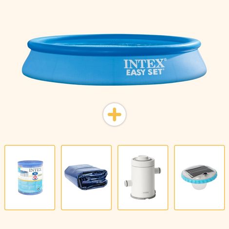Intex Piscine Easy Set Ronde - 305x61 cm - 5-pièces S101 (1/5)