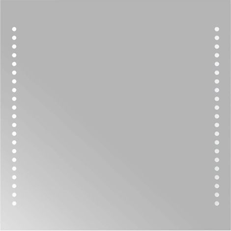 Maison Exclusive - LED-Badspiegel 40x40 cm (1/5)