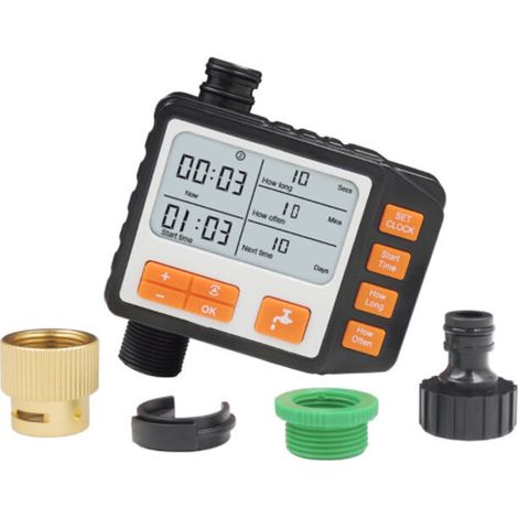 Digitale Bewässerung Timer Programmierbar Outdoor Automatische Bewässerung Ausrüstung Rasen Garten Gewächshaus Wiederverwendbar EU