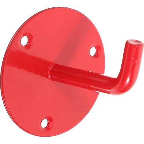 Support mural en fer rouge PACKOVE pour extincteur de 2 à 9 (1/5)