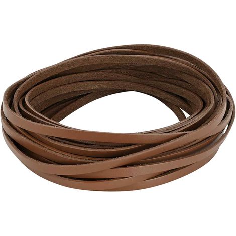 Cinturino in pelle Marrone 500 x 0,5 cm Pelle vidaXL