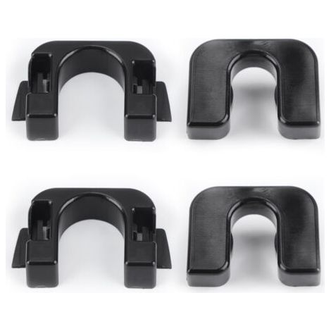 Sets 1539663 Hutablagenbefestigungen für die Kofferraumklappe 015532109E Kompatibel mit Ford Fiesta MK3 Mk7 Mk8 B-Max C-Max für Gepäckraumabdeckung, Kunststoff (1/5)