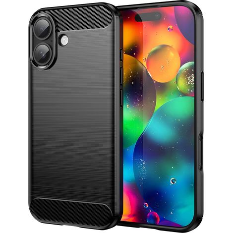 Funda de carbono para iPhone 17 - Negra (1/5)