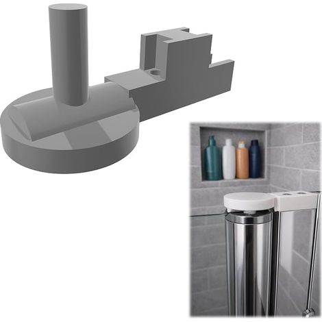 CHARNIÈRE DE PAROI DE DOUCHE BAIGNOIRE POUR PORTE DE CABINE BATTANTE REMPLACEMENT COMPATIBLE AVEC TOKYO LAPEYRE LEROY MERLIN ETC… (1/5)