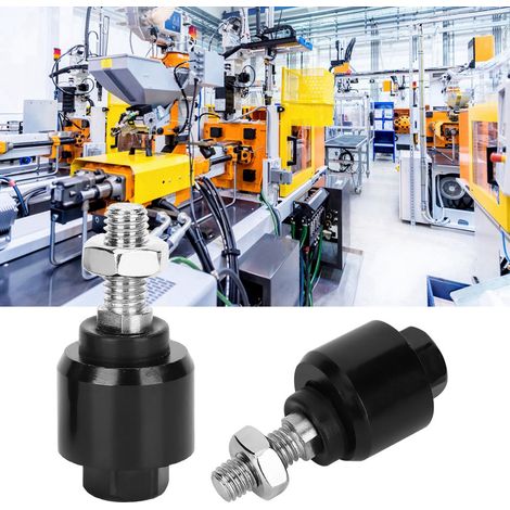 Lot de 2 joints flottants pour vérin pneumatique, connecteur M8x1,25, sans adsorption (1/5)