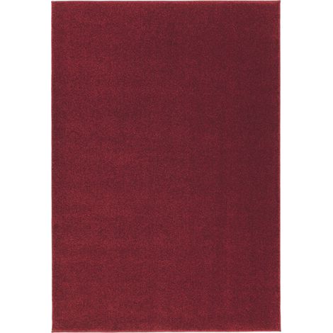 ASTRA Tapis «Samoa» rouge 67 x 130 cm Tapis à poils doux (1/3)