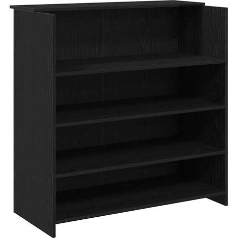 Maison Exclusive - Empfangstresen Schwarze Eiche 100 x 50 x 103,5