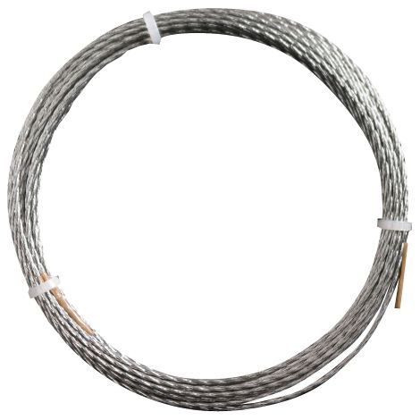 10 mt cavetto fune in acciaio zincato con 18 fili 2 mm fune metallica