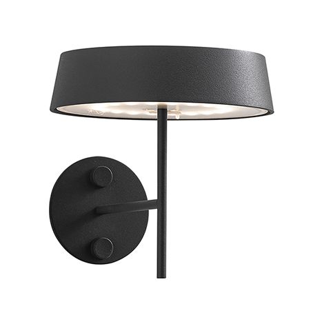 Inemuri Applique Portatile Antracite LED 2,2W 2700K IP54, Ricaricabile USB, Aggancio Magnetico, Dimmer Touch - Rossini Illuminazione (1/5)