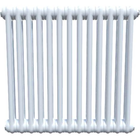 Bircham - White 2 Column Radiator H600mm x W611mm
