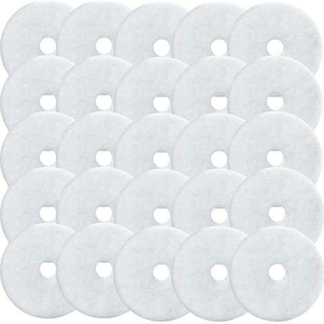 ZF EC Lot de 25 filtres de ventilateur pour système de ventilation Maico ER EC, 156 x 156 x 8 mm, filtre à poussière, classe de filtre G2, filtre à air de rechange, remplace 0093.0758 (1/5)