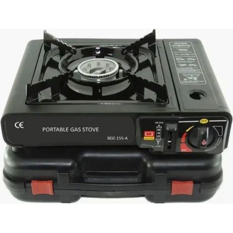 FLITI 2400W Portable Gas Stove, Compact 1 Burner, Ideal for Camping and Hiking, Precise Flame Control, with Carrying Bag (1/5)