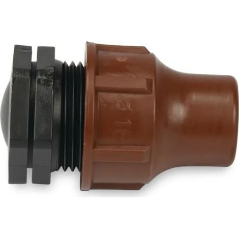 Serrure PP 16 mm marron type BF-plug