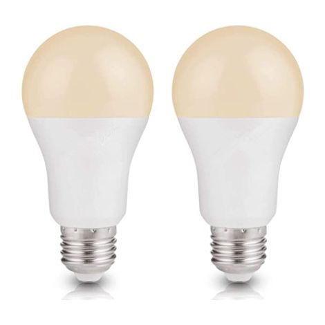 2 bombillas LED para radar de 9 W, bombillas de radar de aluminio fundido a presión, 3000 K (blanco cálido) (1/5)
