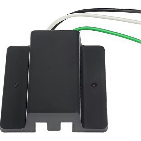 Schwimmender Stecker für 120-V-H-Schiene, Stromversorgung über Anschlussdose, 3-adriges H-System, schwarz, Stromversorgung für Schienenbeleuchtung (1/5)
