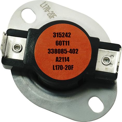 338096-702 Furnace Temperature Limiter Switch L170-20F Compatible with Carrier Bryant Pay