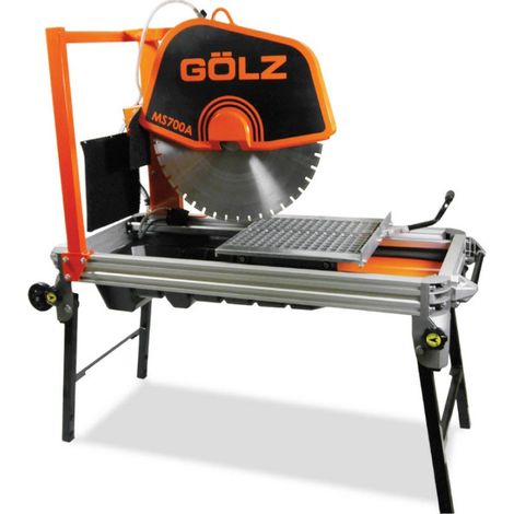 Scie électrique sur table 2200W – Diamètre disque Ø 700mm – Profondeur de coupe max 280mm – Vitesse 1450min-¹ – 2897002020 – Golz (1/4)
