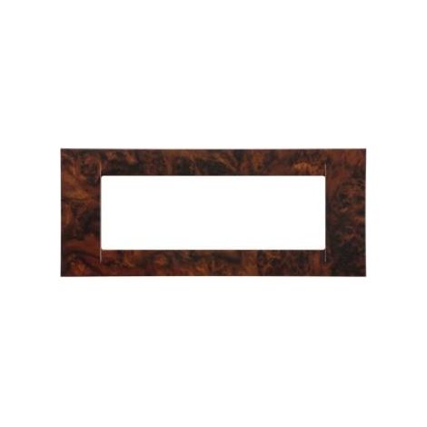 PLAQUE 6 POS.RONCE DE NOYER SYSTEM VIRNA GEWISS GW22276