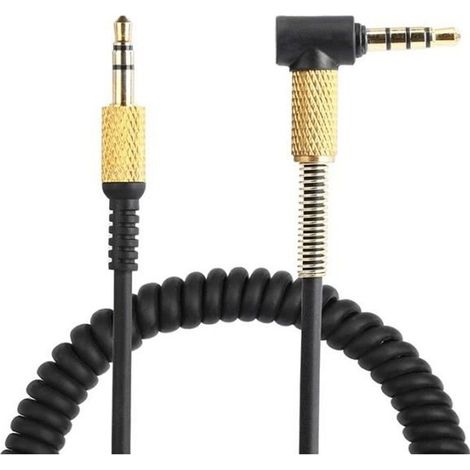 Audiokabel – Marshall – Monitor/Major II – 3,5 mm – 1,3 m ausziehbar – Eingebautes Mikrofon (1/4)