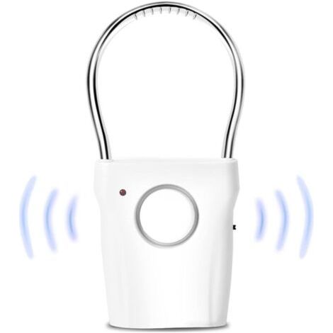 Alarme de Porte et Fenêtre,Alarme de poignée de Porte,Capteur de portefenêtre,Alarme de Porte,de Porte Alarme Anti-vol Vibration , Alarme Maison sans Fil Alarme Antivol, 120dB (1/4)