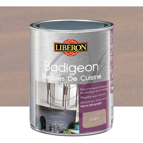 Badigeon (Boisine) Meubles de cuisine LIBERON Praliné 1 L (1/2)