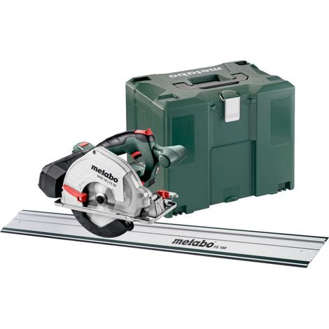 METABO PILARKA MKS 18 LTX 58 CARCASS METABOX +SZYNA FS 160 ... (1/3)