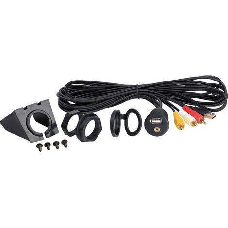 Kit cable USB-AUX 3.5mm RCA-USB 200cm