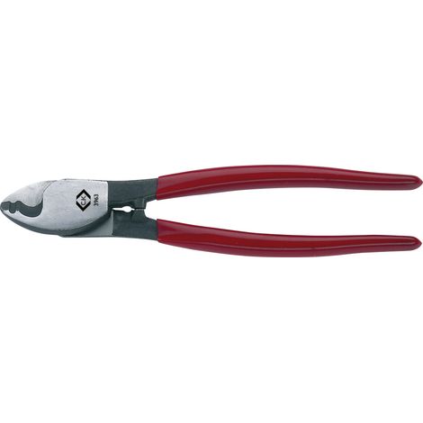 C.K T3963 160 Kabelschneider Geeignet für (Abisoliertechnik) Alu- und Kupferkabel, ein- und mehrdrä