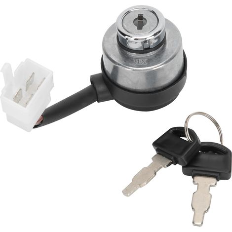 Satz mit 3 elektrischen Türschlössern, 4-adrigem Zündschalter und Schlüsseln für 168F/170F/GX160/GX200/GX210 (1/5)
