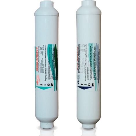Kit di 2 Filtri ad Osmosi Inversa per Acquario 2" x 10"