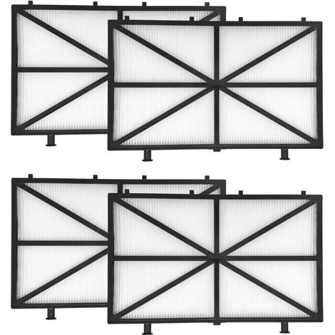 Lot de 4 éléments Cartouches de filtres ultra-fins, Filtres de remplacement pour robot nettoyeur de piscine, Pour filtre  m400, m500 et Nautilus CC Plus 9991432-R4 (1/4)