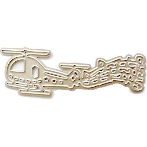 Hubschrauber-Metallstanzformen, Scrapbooking-Schablonen, Kartenprägung, DIY