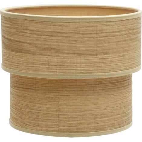 Double Smile Light Holz Tischlampenschirm E14 (18x16x16cm) (1/2)