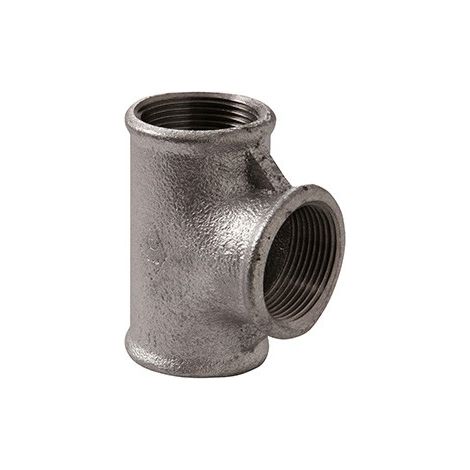 130 - Tee 3" in ghisa zincata 1302500A - - EURACCORDI - - (1/2)