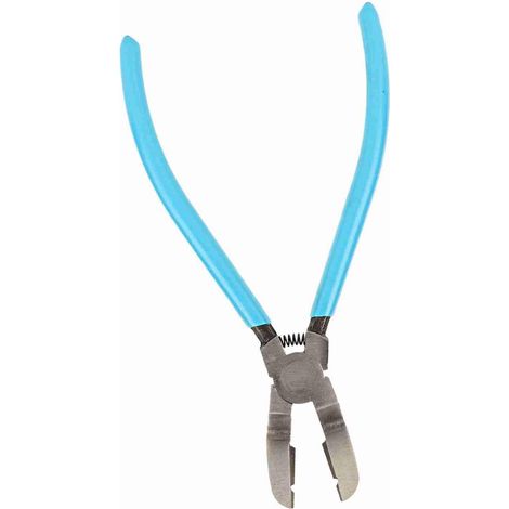 Trim Removal Pliers, Stainless Steel Loop Pliers with Ergonomic Handle and Labor-Saving Spring, Universal Upholstery Repair Tool (1/5)