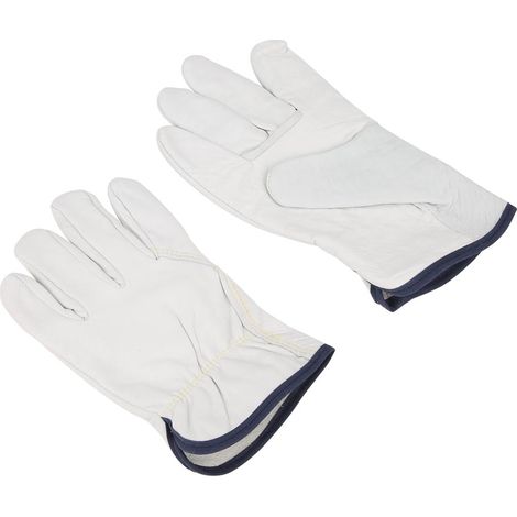 Gants de soudure TIG en peau de mouton grain ignifuge super douce (1/5)