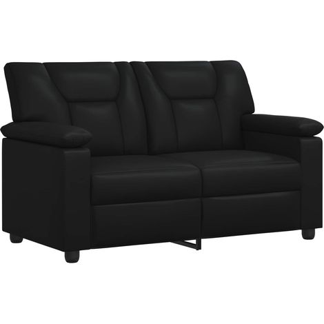 Canapé Noir 151 x 85 x 93 cm Simili cuir vidaXL (1/5)