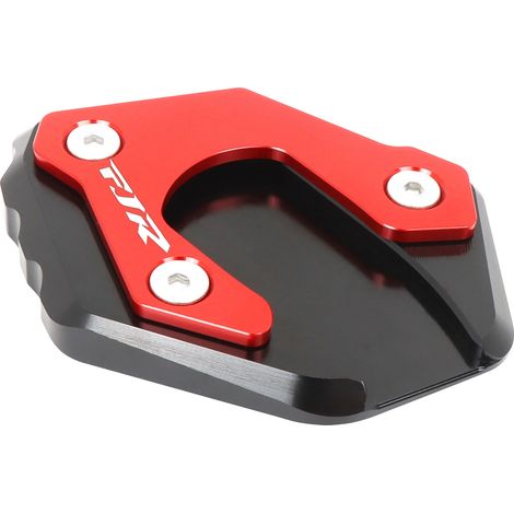 (Rouge) Accessoires moto : béquille latérale CNC, extension et support compatibles avec Yamaha FJR1300 (2001-2019) maxpower (1/4)