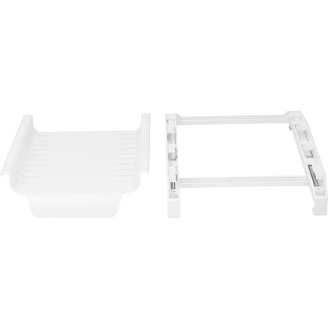 Étagère de rangement pour réfrigérateur, tiroir coulissant, conteneur, organisateur alimentaire, accessoires de cuisine (blanc) (1/5)