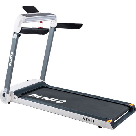 Tapis de course électrique 2,5 CV – Vitesse 1-15 km/h – Inclinaison motorisée 15 niveaux – Surface de course 121x46 cm – VIVO – Lotto (1/4)