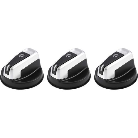 3 boutons rotatifs pour interrupteur de phares automobiles BMW Série 1 E88 E82, Série 3 E90 E91, X1 E84 (1/5)