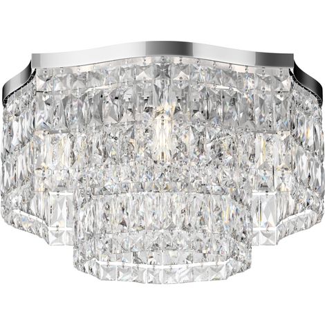 Plafoniera cristallo cromata Maytoni Dune 6xE14 DIA005CL-06CH