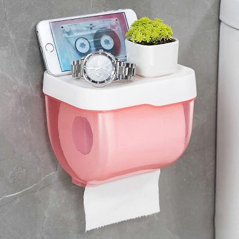 Porte-papier toilette empilable, étagère de rangement pour papier toilette, décoration intérieure (1/5)