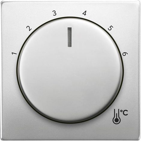 Plaque de finition busch-jaeger 1794 r-866 acier inoxydable 1 pièce