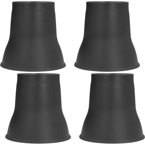 6 Inch Bed Risers, Heavy Duty Furniture Risers, 4 Packs Elephant Legs, Round Bed Raisers with Non-Slip Pads, for Bed Raise (1/5)