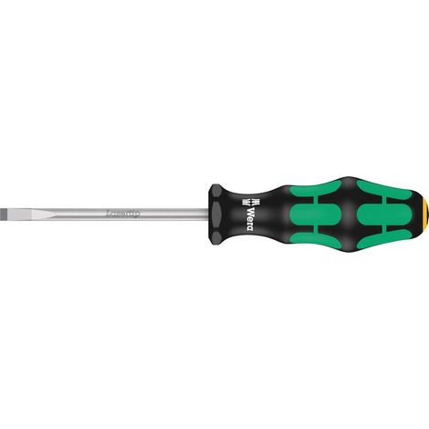 Wera 335 Officina e meccanica Cacciavite a taglio Larghezza della lama: 6 mm Lunghezza della lama: 100 mm