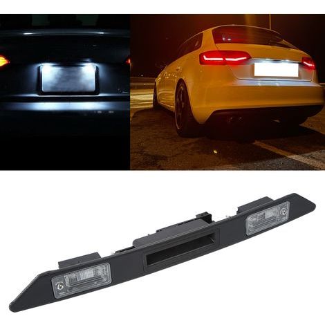 Luz de matrícula para Audi A3 RS3 8P 2003-2013, pieza de repuesto 8P48275743FZ (1/5)